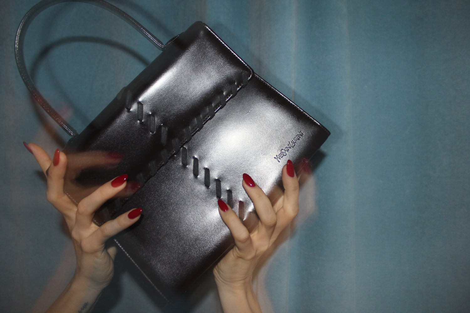 vintage Yves Saint laurent purse from the 80s