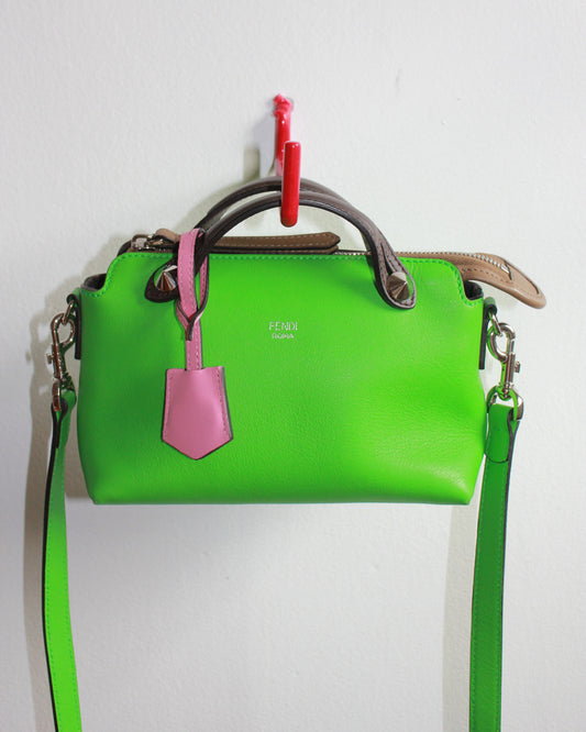 green fendi mini by the way bag