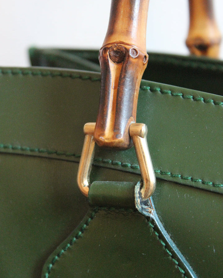 wear of the leather at the hardware from usage